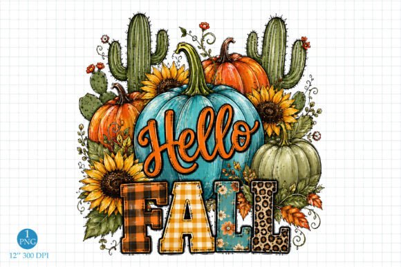 Download Hello Fall Png Sublimation Design,Wester - Hello fall Collection