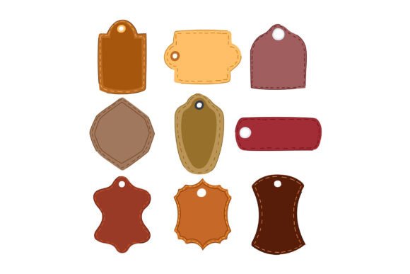 Download Vintage Style Leather Labels and Tags Co - Leather labels Collection
